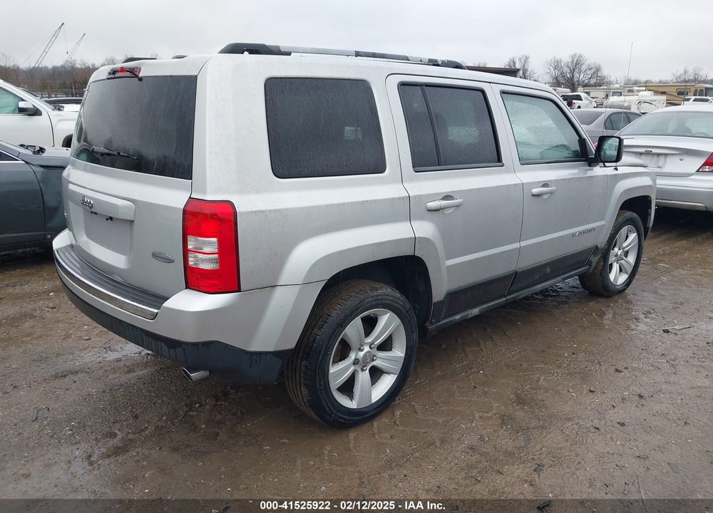 2011 JEEP PATRIOT LATITUDE X VIN: 1J4NF4GB6BD118935