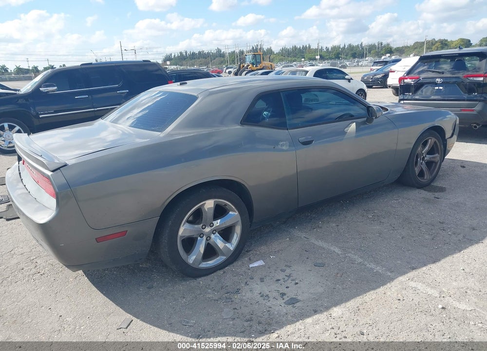 2012 DODGE CHALLENGER SXT VIN: 2C3CDYAG2CH105686
