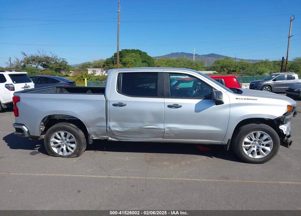 2021 CHEVROLET SILVERADO 1500 2WD SHORT BED CUSTOM VIN: 3GCPWBEK8MG241888