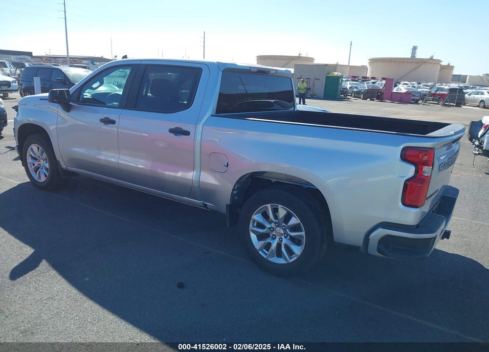 2021 CHEVROLET SILVERADO 1500 2WD SHORT BED CUSTOM VIN: 3GCPWBEK8MG241888