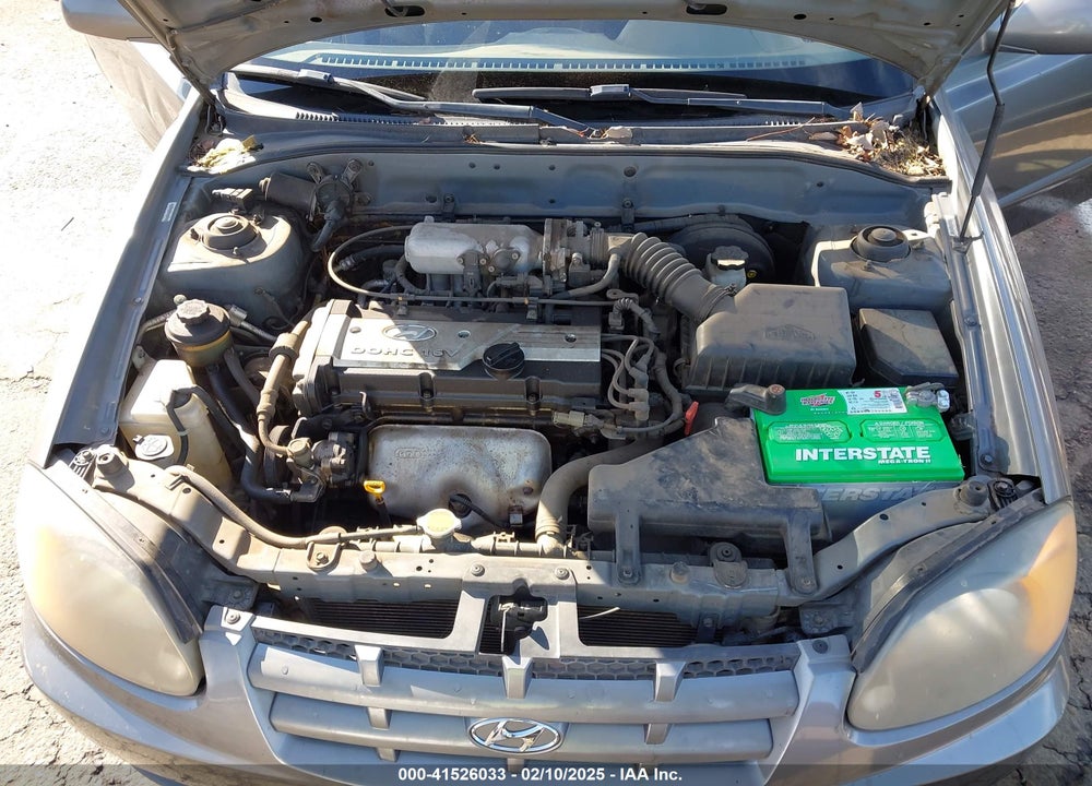 2004 HYUNDAI ACCENT GL VIN: KMHCG45C04U531177