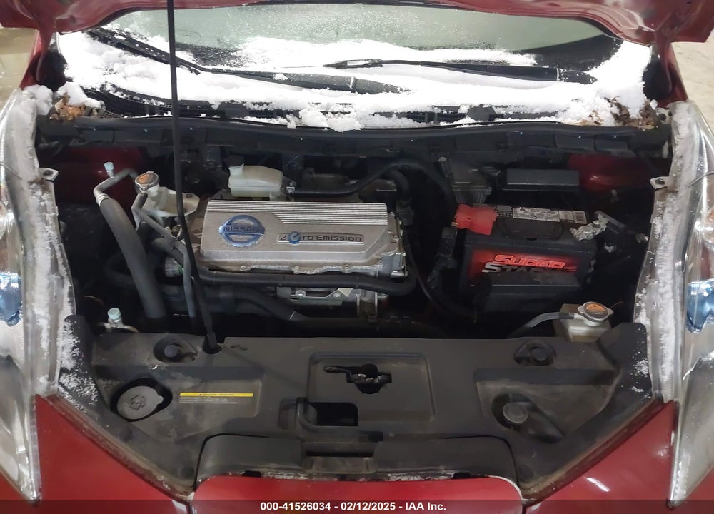 2012 NISSAN LEAF SV VIN: JN1AZ0CP6CT022125