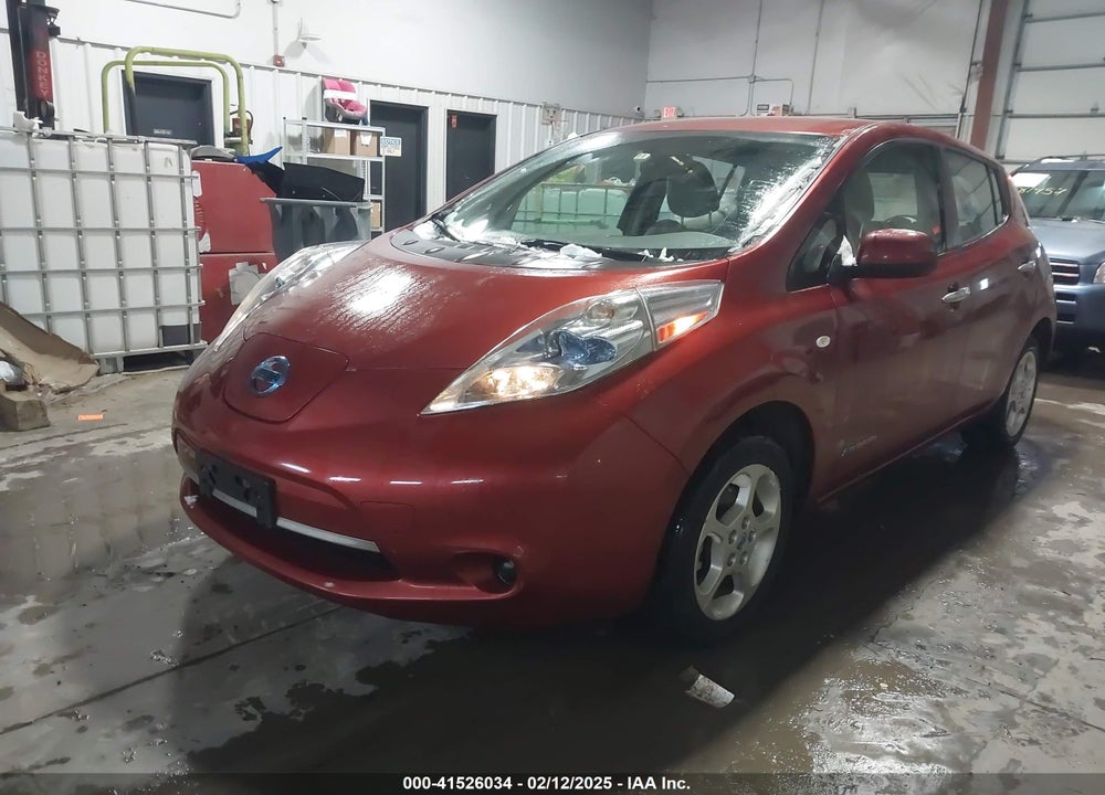 2012 NISSAN LEAF SV VIN: JN1AZ0CP6CT022125