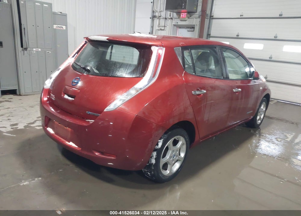 2012 NISSAN LEAF SV VIN: JN1AZ0CP6CT022125