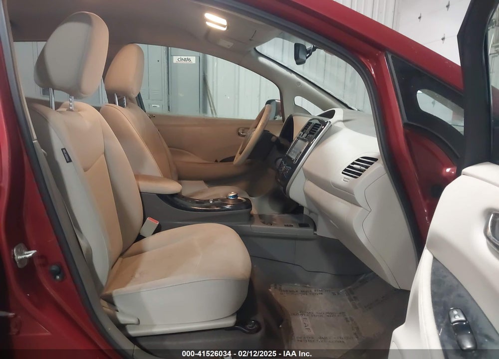2012 NISSAN LEAF SV VIN: JN1AZ0CP6CT022125