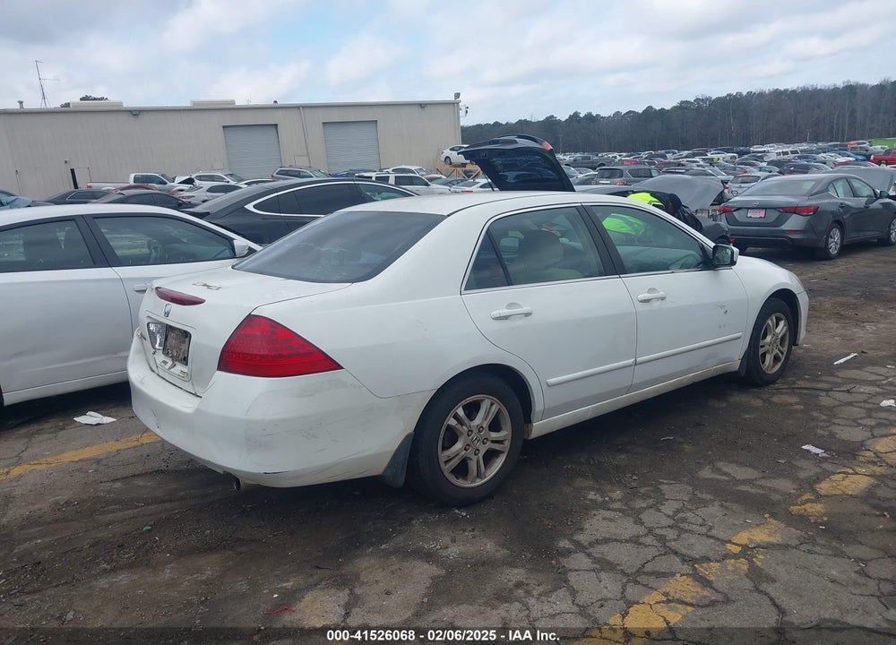 2006 HONDA ACCORD VIN: 1HGCM56316A006281