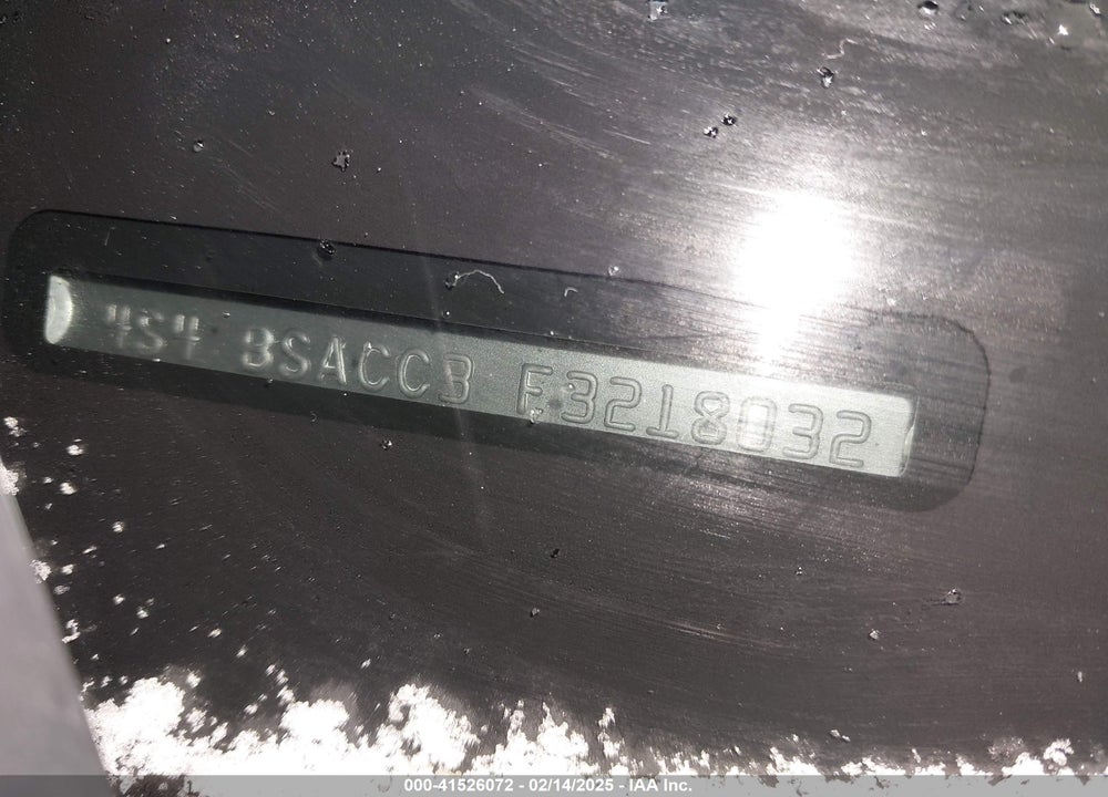 2015 SUBARU OUTBACK VIN: 4S4BSACC3F3218032