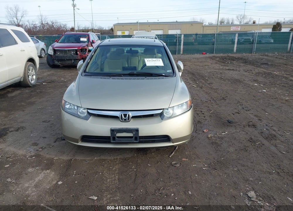 2007 HONDA CIVIC VIN: 1HGFA16897L105611