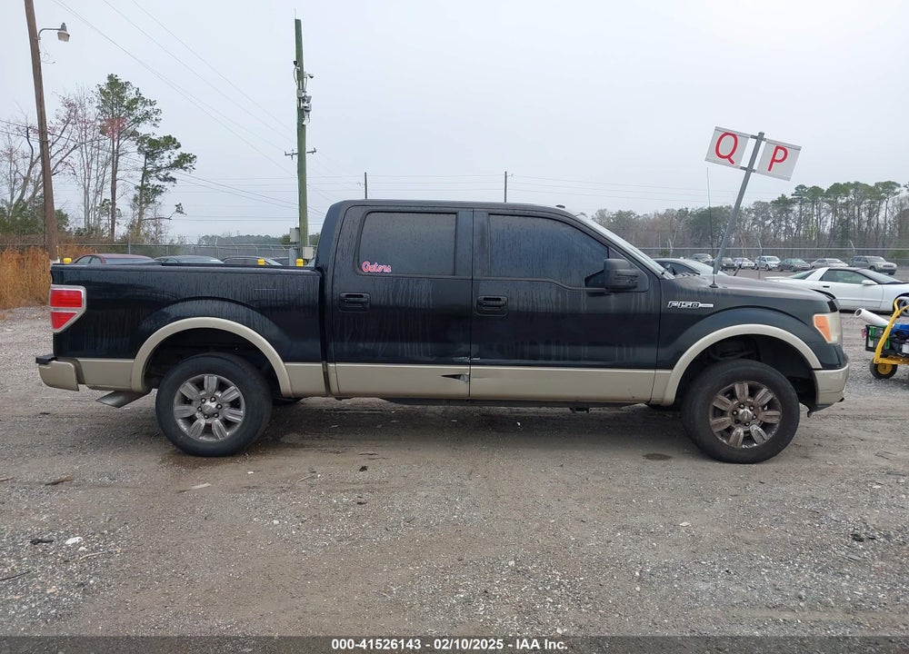 2009 FORD F-150 KING RANCH/LARIAT/PLATINUM/XL/XLT VIN: 1FTPW12VX9FB14223
