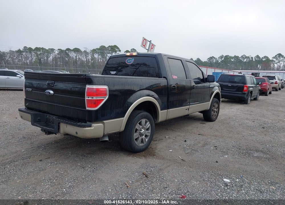 2009 FORD F-150 KING RANCH/LARIAT/PLATINUM/XL/XLT VIN: 1FTPW12VX9FB14223