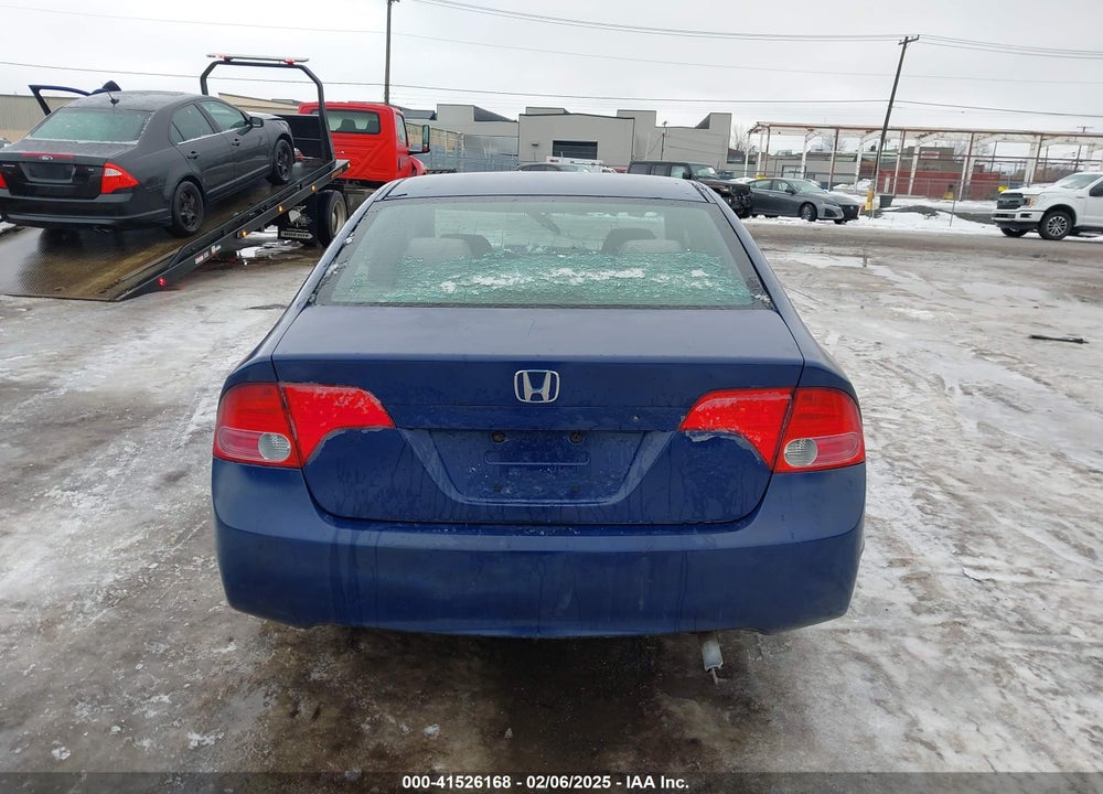 2007 HONDA CIVIC LX VIN: 2HGFA165X7H503333