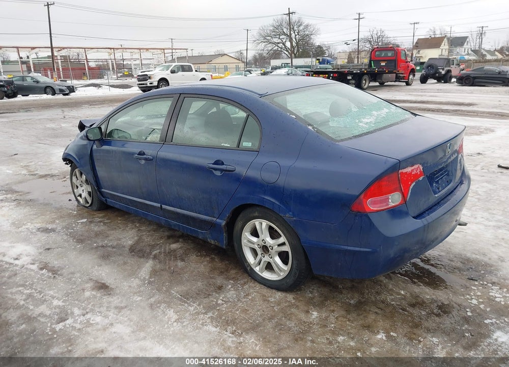 2007 HONDA CIVIC LX VIN: 2HGFA165X7H503333