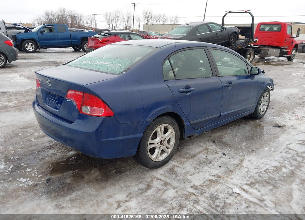 2007 HONDA CIVIC LX VIN: 2HGFA165X7H503333