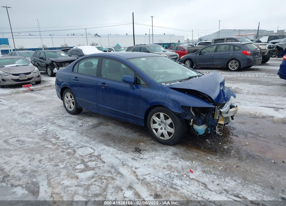 2007 HONDA CIVIC LX VIN: 2HGFA165X7H503333