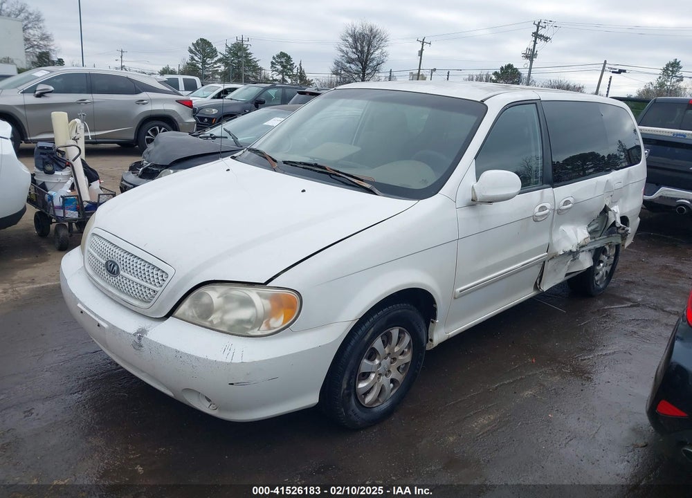 2004 KIA SEDONA EX/LX VIN: KNDUP131446537660