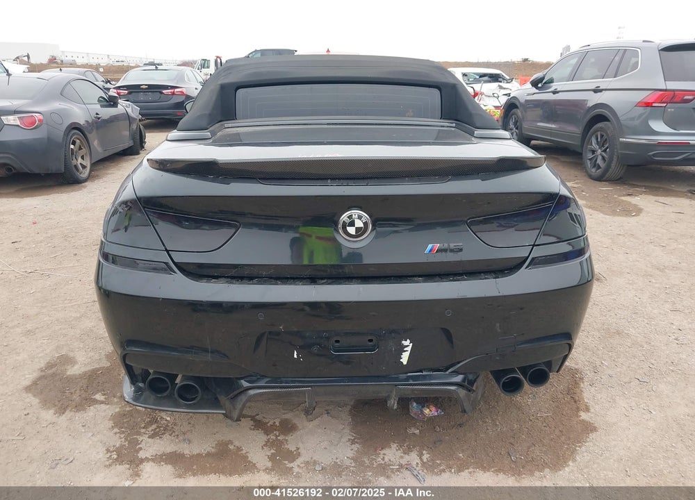 2014 BMW M6 VIN: WBSLZ9C58ED651156