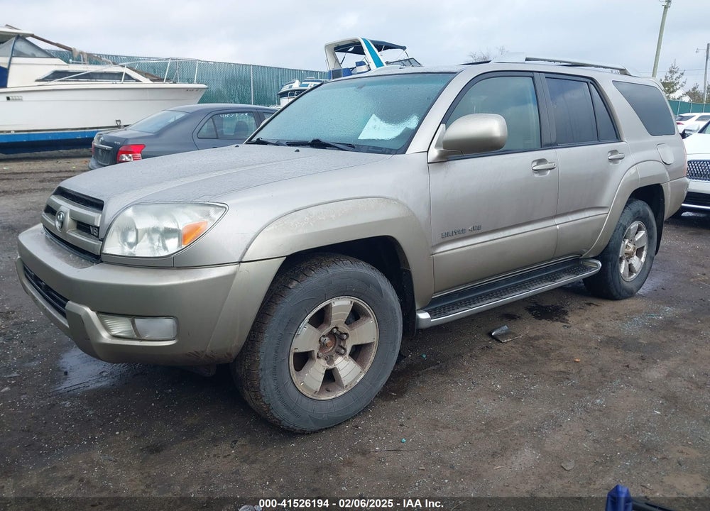 2003 TOYOTA 4RUNNER LIMITED V8 VIN: JTEBT17R630026810