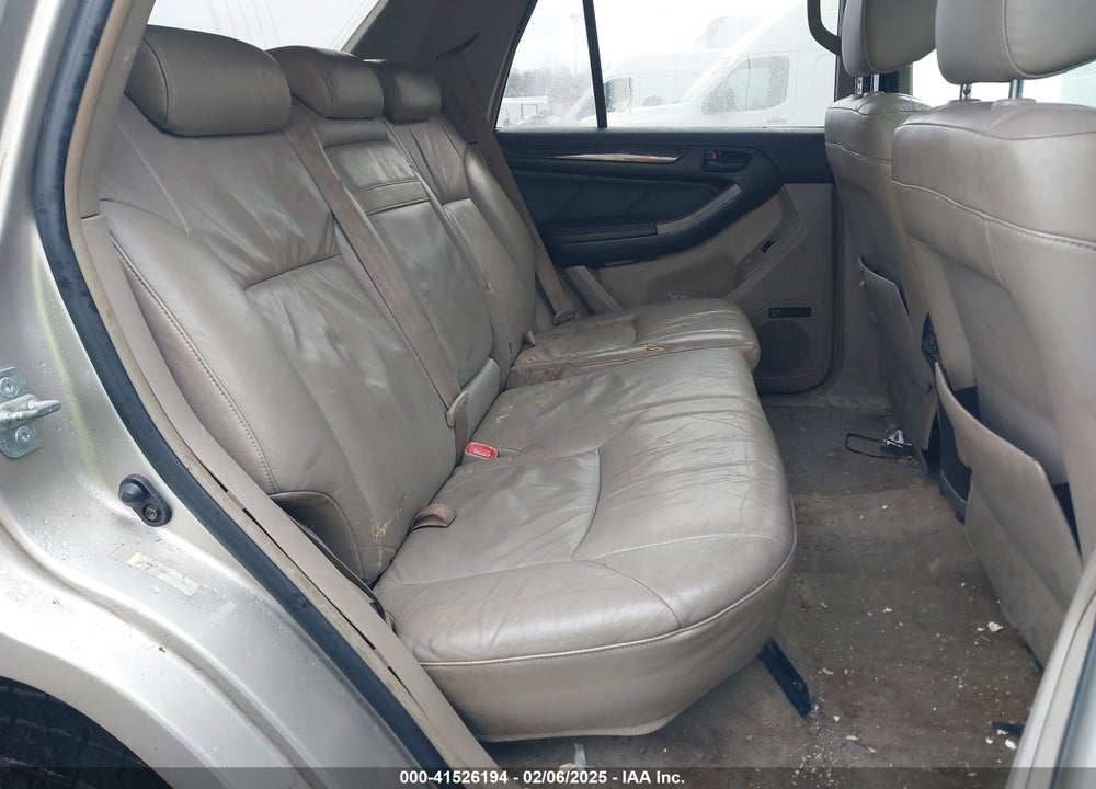 2003 TOYOTA 4RUNNER LIMITED V8 VIN: JTEBT17R630026810