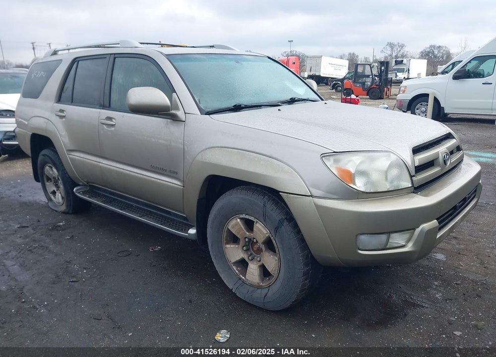 2003 TOYOTA 4RUNNER LIMITED V8 VIN: JTEBT17R630026810