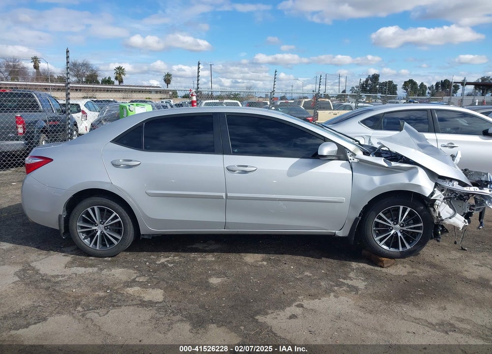 2016 TOYOTA COROLLA VIN: 5YFBURHE7GP543881