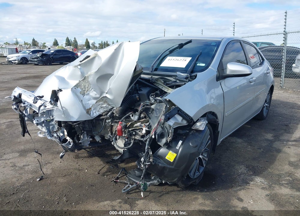 2016 TOYOTA COROLLA VIN: 5YFBURHE7GP543881