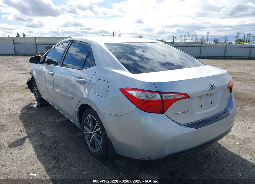 2016 TOYOTA COROLLA VIN: 5YFBURHE7GP543881