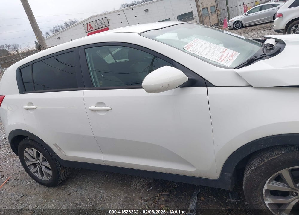 2016 KIA SPORTAGE LX VIN: KNDPB3AC6G7838389