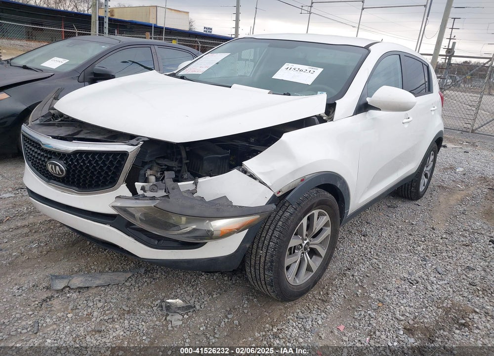 2016 KIA SPORTAGE LX VIN: KNDPB3AC6G7838389