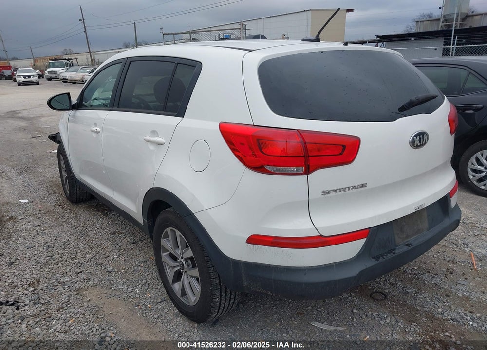 2016 KIA SPORTAGE LX VIN: KNDPB3AC6G7838389