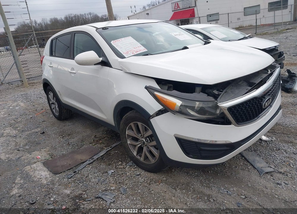 2016 KIA SPORTAGE LX VIN: KNDPB3AC6G7838389