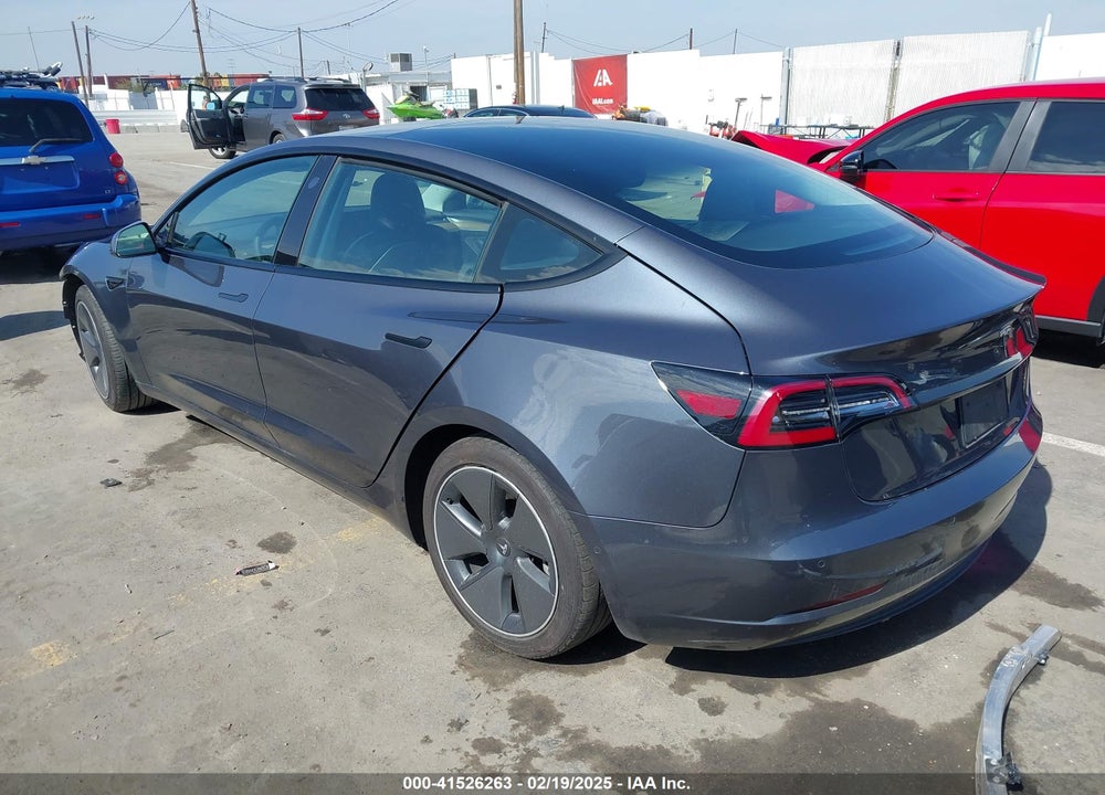 2021 TESLA MODEL 3 STANDARD RANGE PLUS REAR-WHEEL DRIVE VIN: 5YJ3E1EA0MF092885