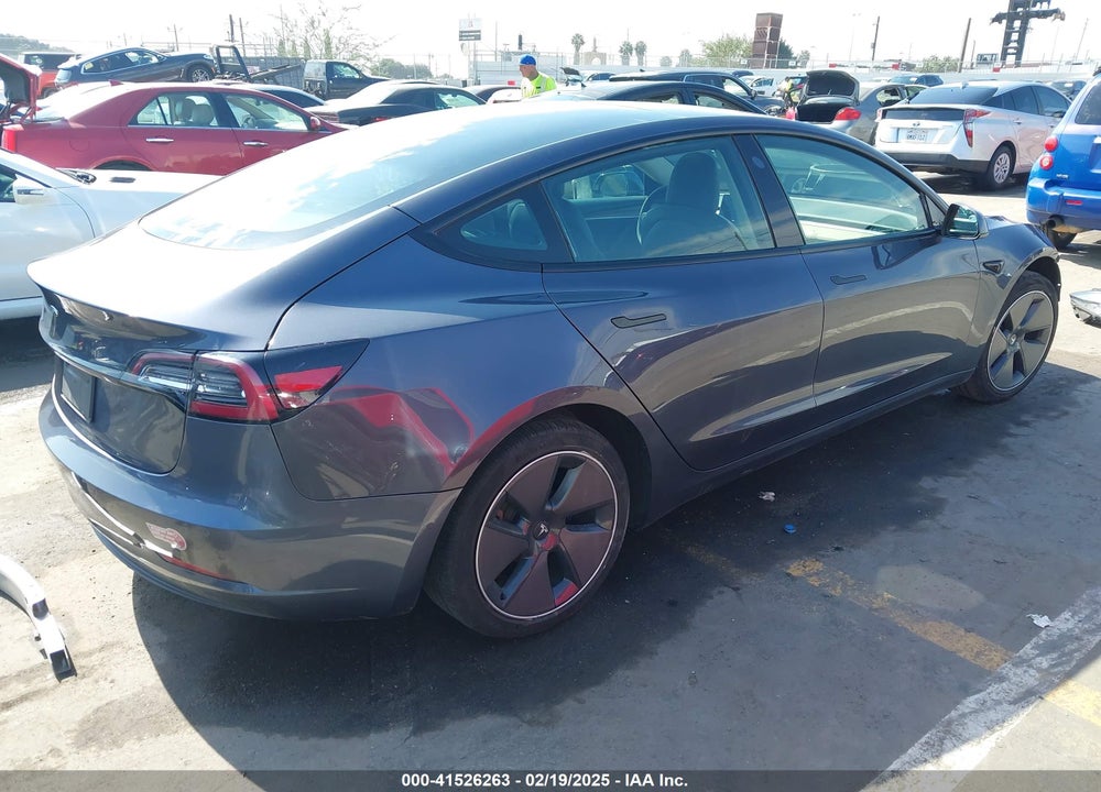 2021 TESLA MODEL 3 STANDARD RANGE PLUS REAR-WHEEL DRIVE VIN: 5YJ3E1EA0MF092885