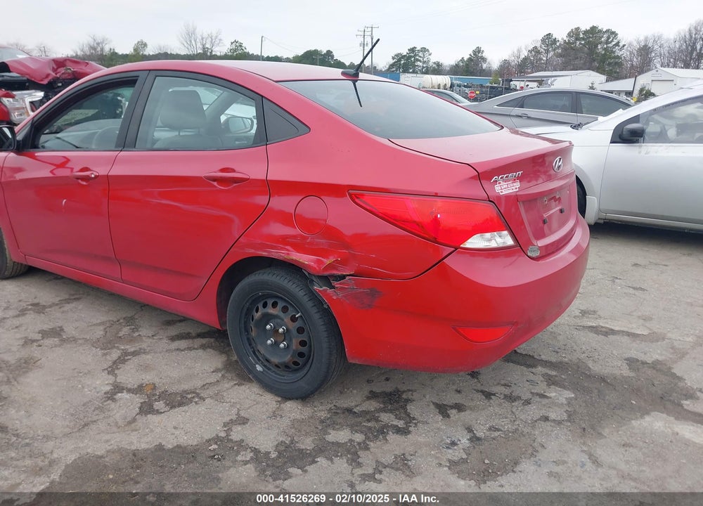 2017 HYUNDAI ACCENT VIN: KMHCT4AE0HU241031