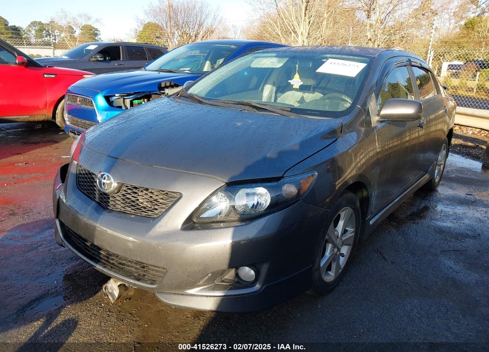 2009 TOYOTA COROLLA VIN: JTDBL40E69J020876