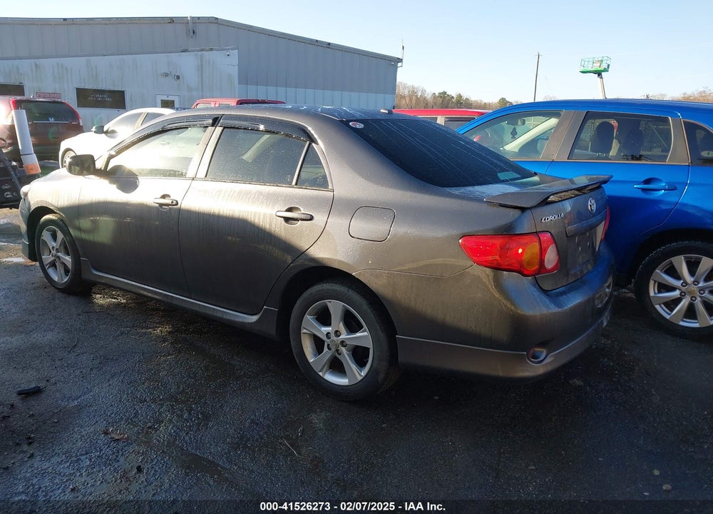 2009 TOYOTA COROLLA VIN: JTDBL40E69J020876