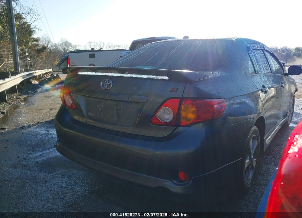 2009 TOYOTA COROLLA VIN: JTDBL40E69J020876