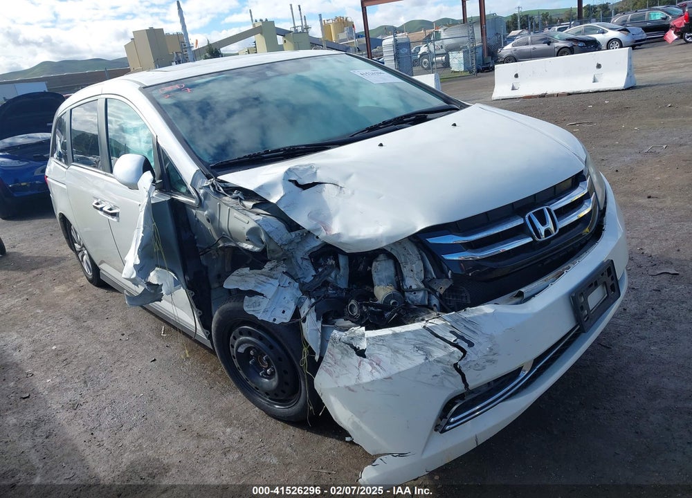 2016 HONDA ODYSSEY EX-L VIN: 5FNRL5H63GB080698
