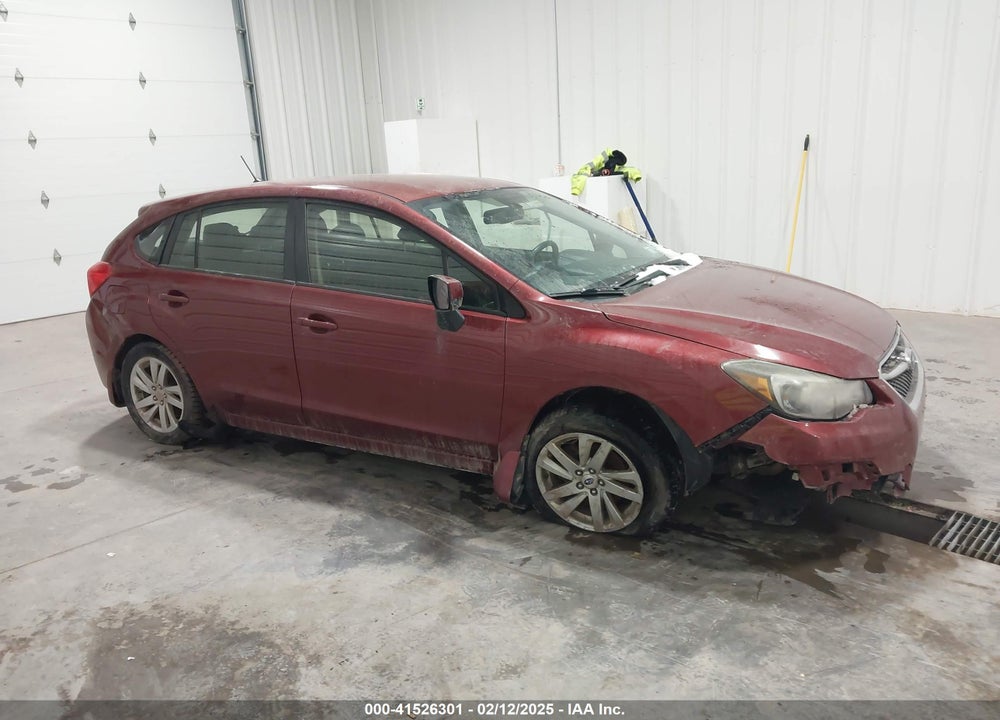 2015 SUBARU IMPREZA VIN: JF1GPAC62F8227450