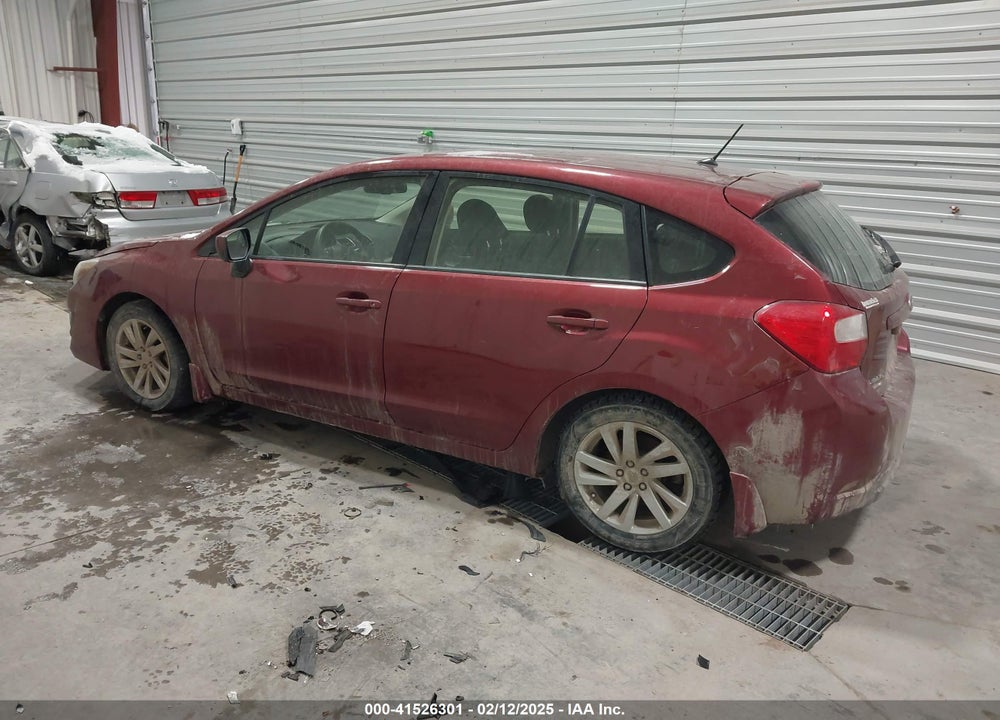 2015 SUBARU IMPREZA VIN: JF1GPAC62F8227450