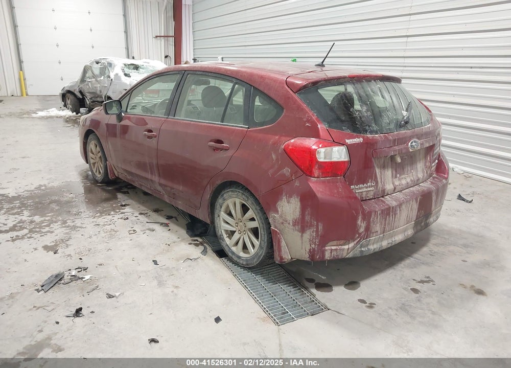 2015 SUBARU IMPREZA VIN: JF1GPAC62F8227450