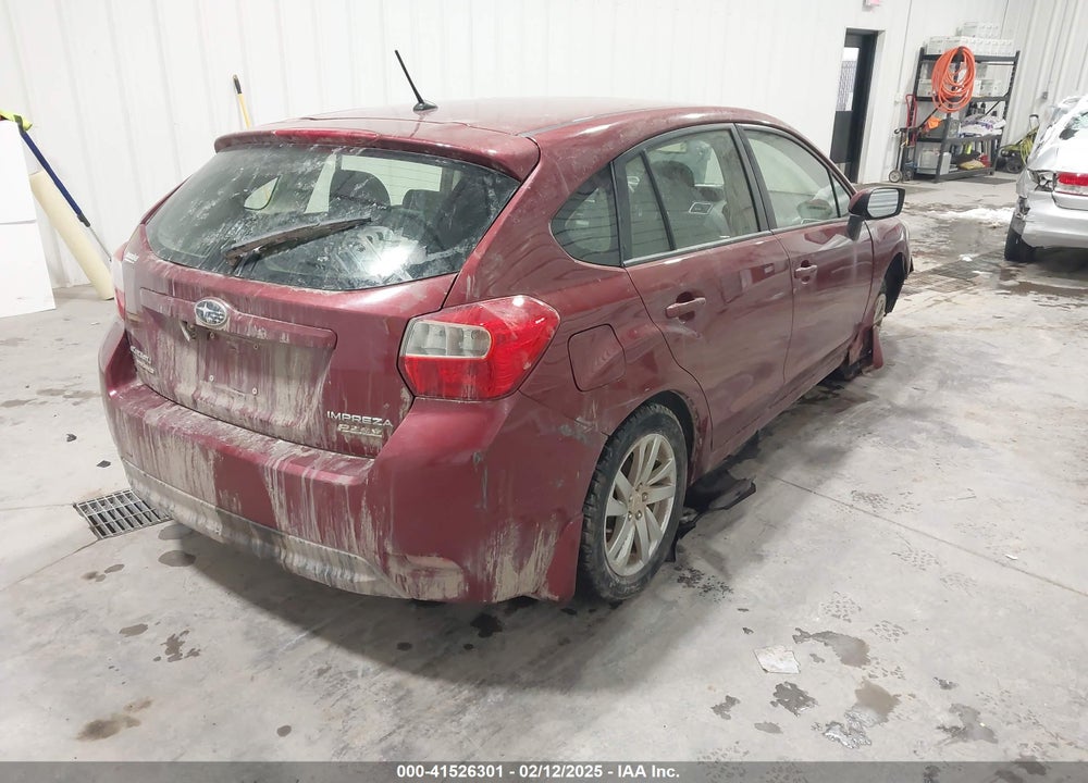 2015 SUBARU IMPREZA VIN: JF1GPAC62F8227450