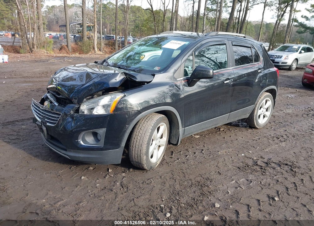 2015 CHEVROLET TRAX LTZ VIN: 3GNCJNSB4FL248812