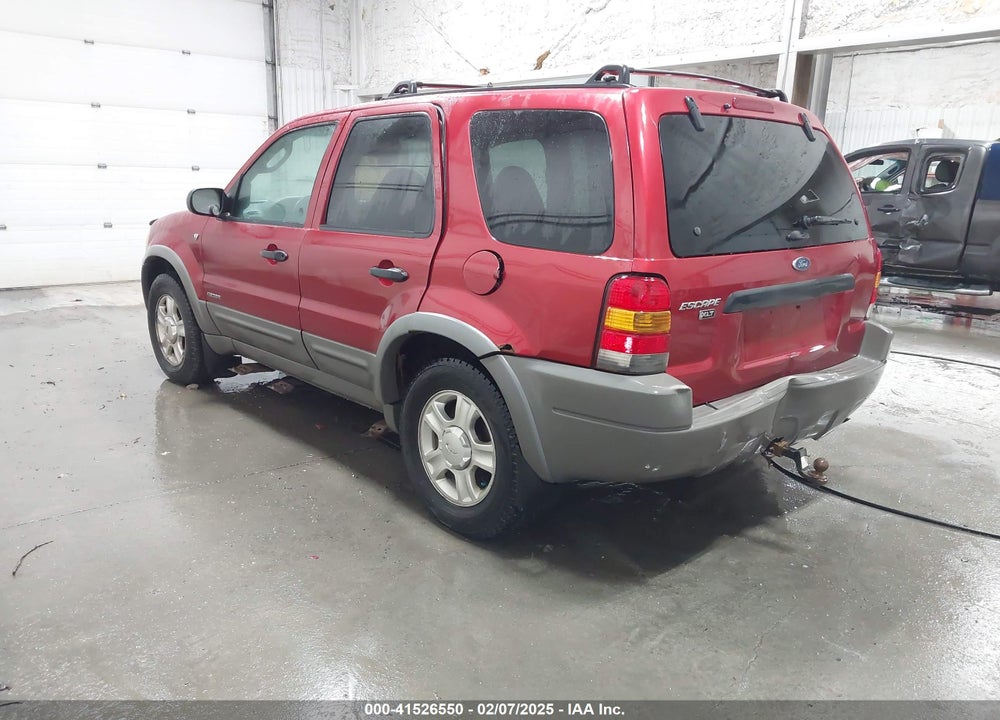 2001 FORD ESCAPE XLT VIN: 1FMYU04121KA37255