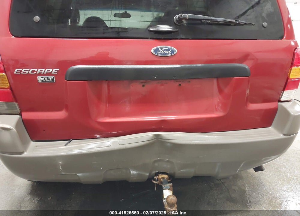 2001 FORD ESCAPE XLT VIN: 1FMYU04121KA37255
