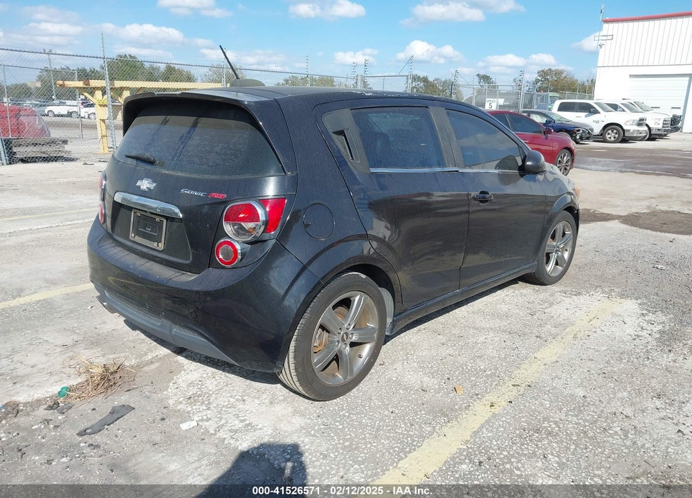 2015 CHEVROLET SONIC VIN: 1G1JG6SB7F4135777