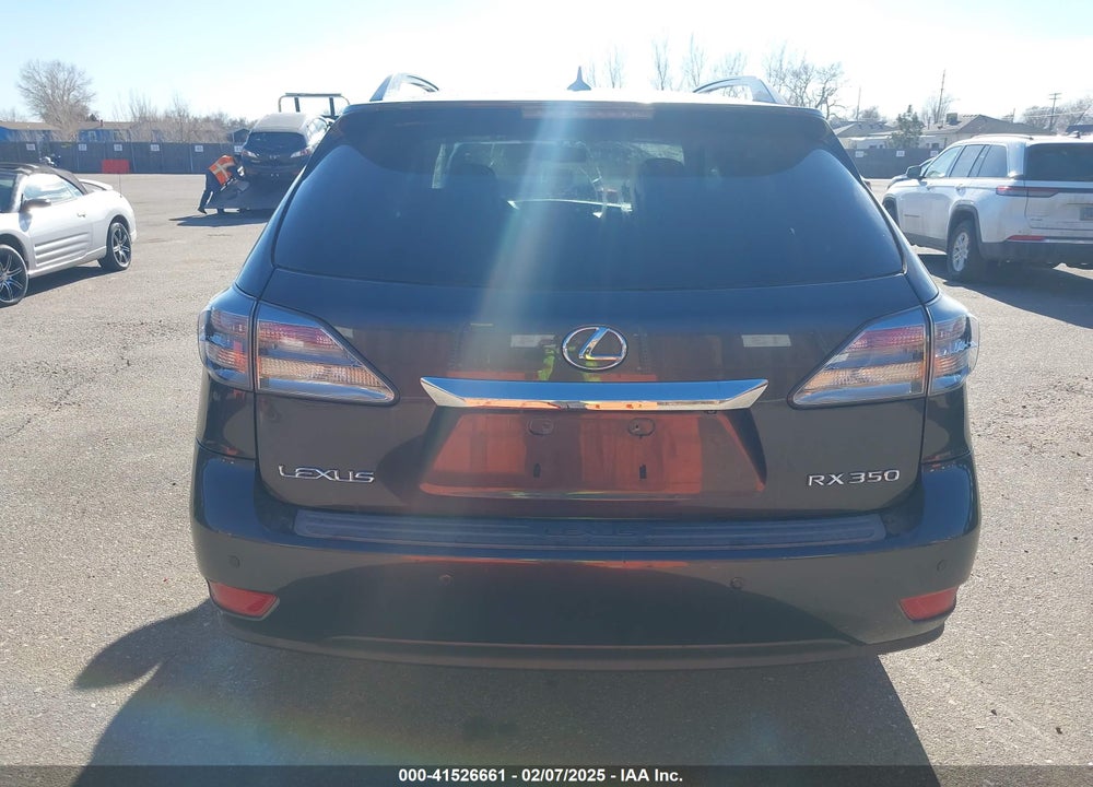 2010 LEXUS RX 350 VIN: 2T2BK1BAXAC021987