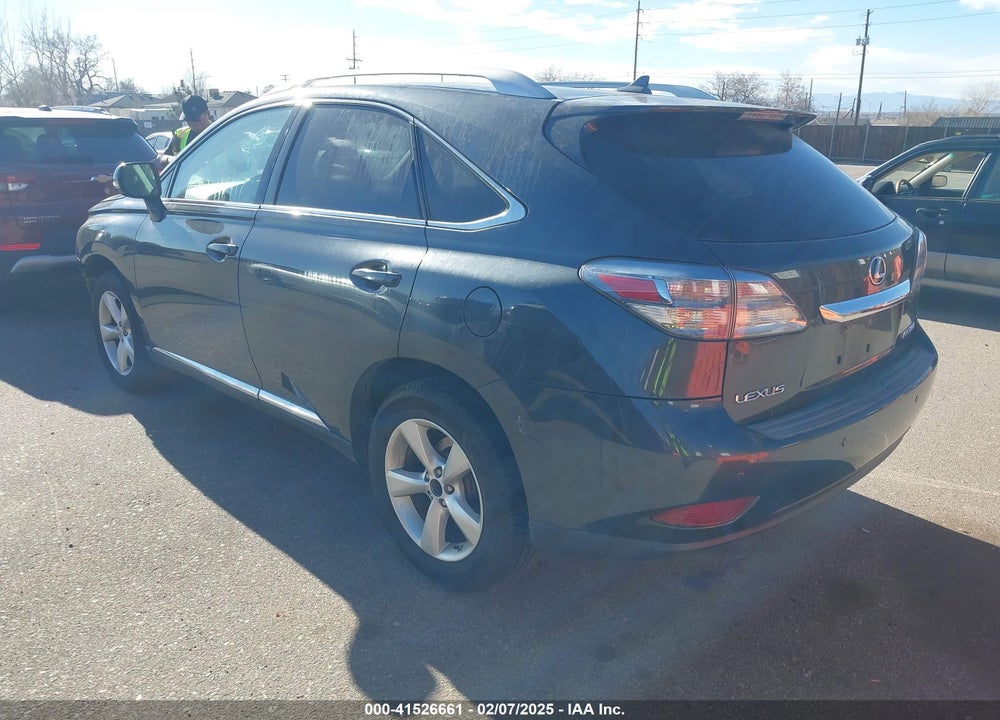 2010 LEXUS RX 350 VIN: 2T2BK1BAXAC021987