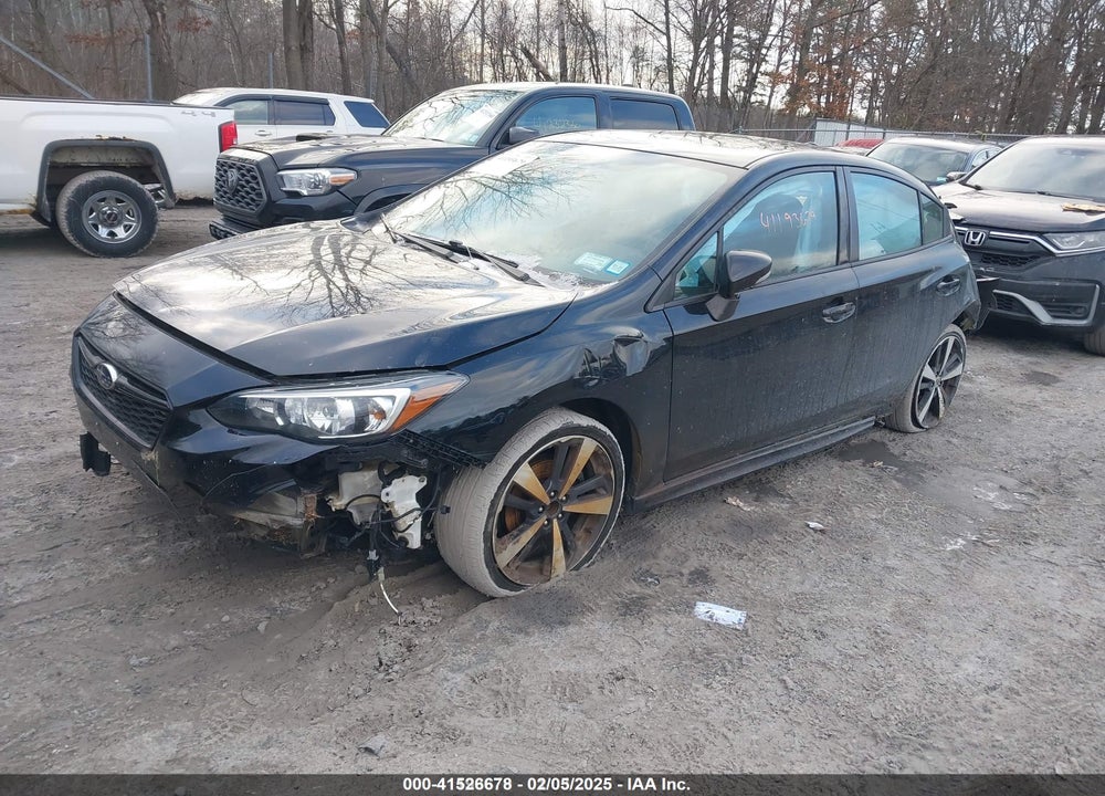 2017 SUBARU IMPREZA VIN: 4S3GKAL60H3600896