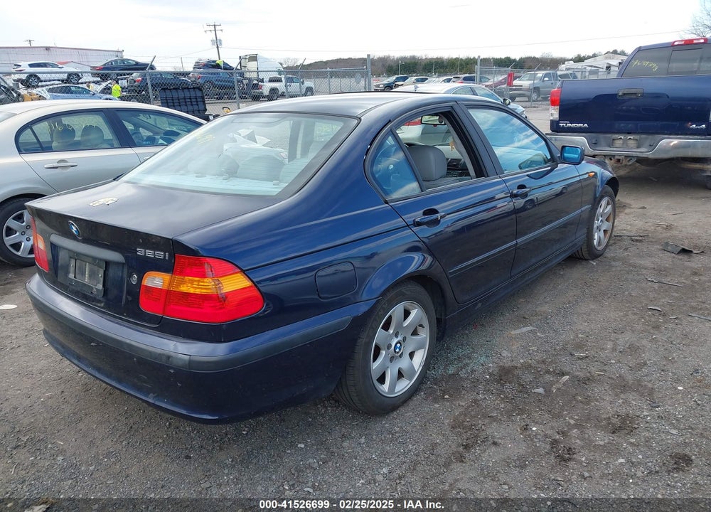2003 BMW 325I VIN: WBAEV33413PD57254