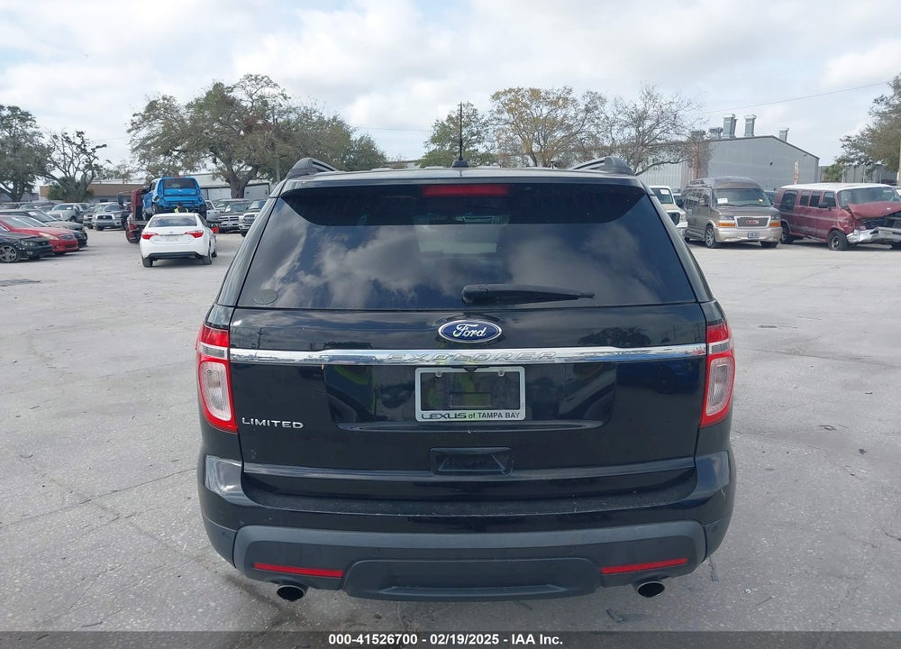 2012 FORD EXPLORER LIMITED VIN: 1FMHK7F81CGA48763
